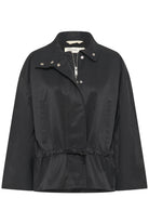 InWear Grace Lynn boxy fit jacket navy full length rear view