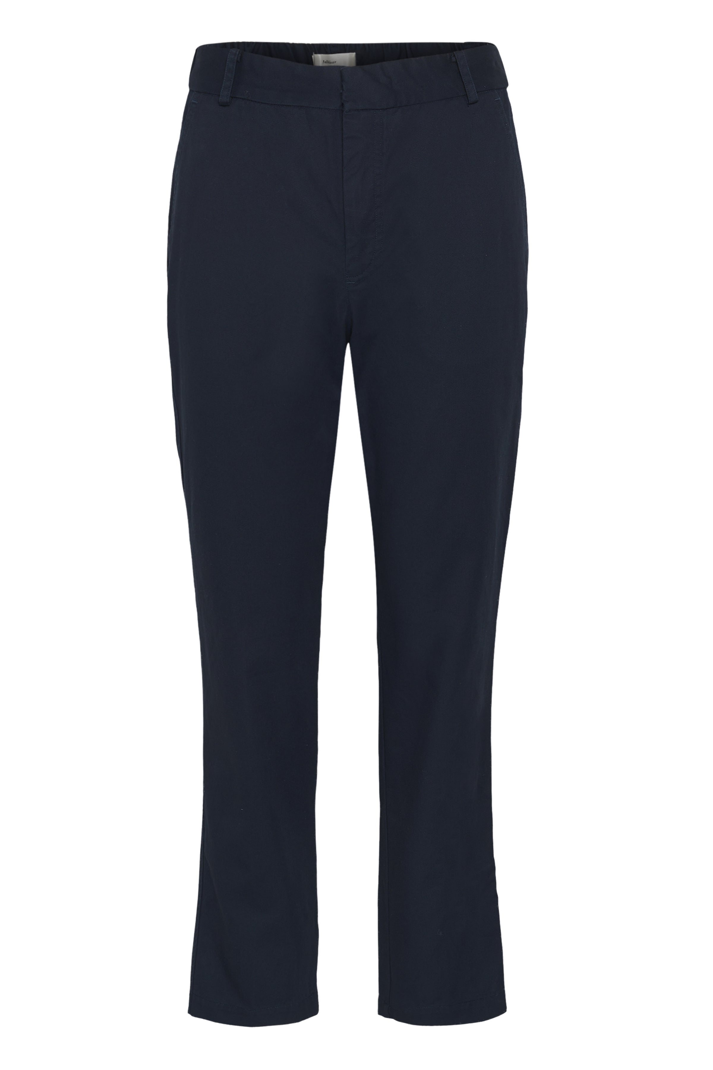 InWear Diz Nolona navy tailored casual trousers ankle length