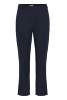 InWear Diz Nolona navy tailored casual trousers ankle length