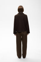 InWear Hendrix brown jacket back view on model