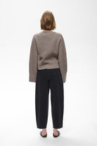InWear Harfina black high waist jeans back view