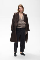 InWear Harfina black womens barrel leg jeans styled outfit
