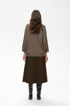 Back view of InWear Tally turtle neck jumper
