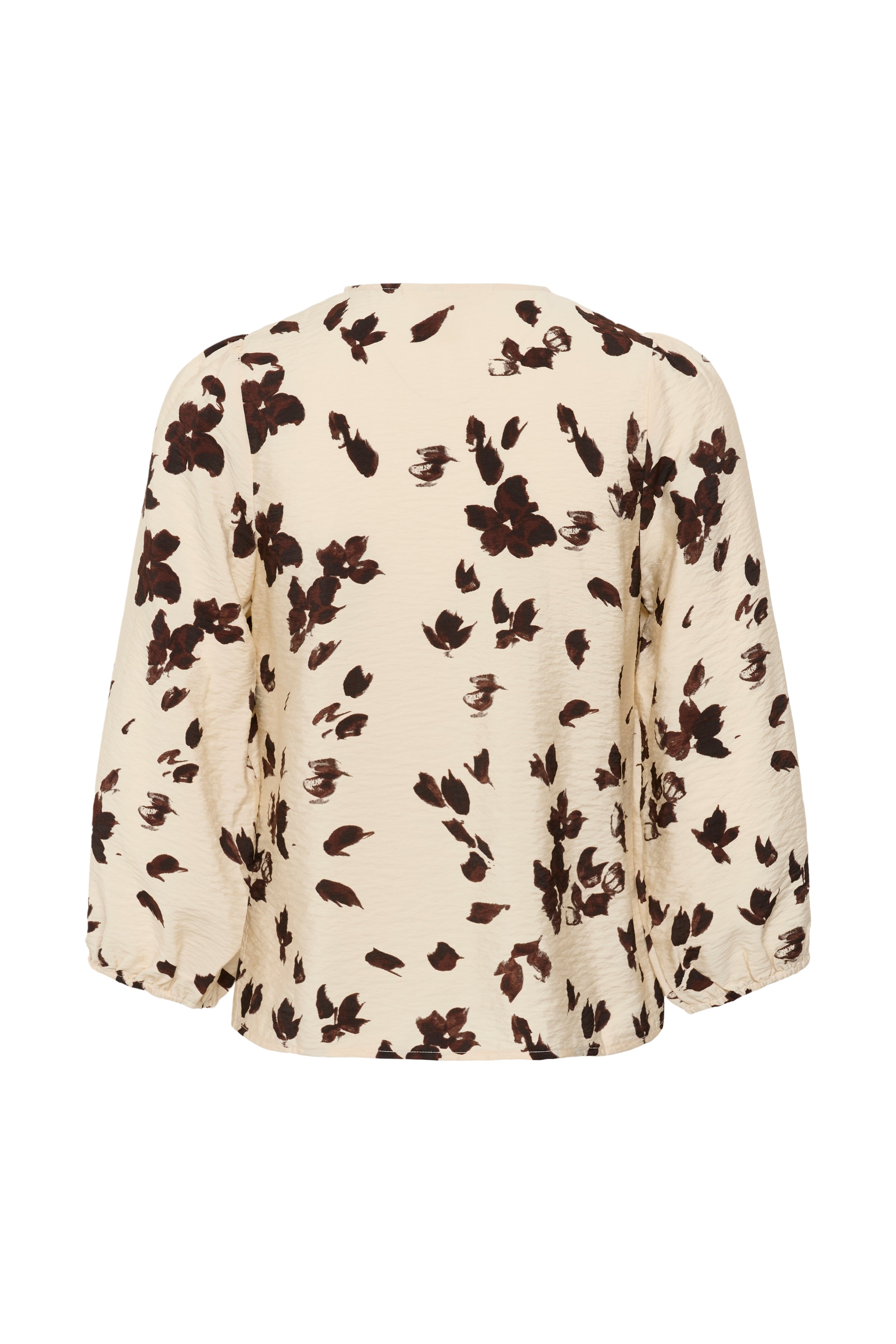 InWear Channie women’s cream and brown printed blouse