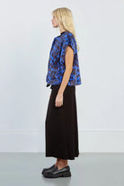 Lili Sidonio statement gilet with open front and relaxed fit