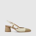 Lodi Rol Cream/BeigeTwo Tone Slingback Pumps