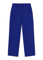 Lola Casademunt Lola Straight Cut Suit Trousers In Sapphire Blue