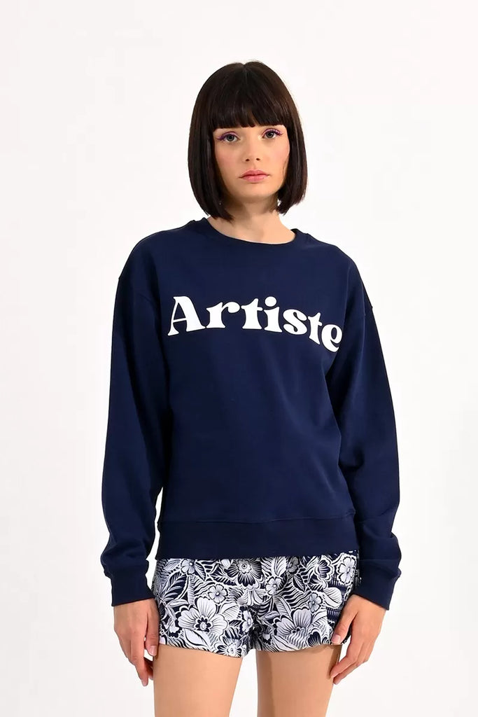 Molly Bracken Artiste Slogan Sweater