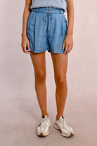 Molly Bracken wide-leg Tencel shorts for relaxed warm-weather looks