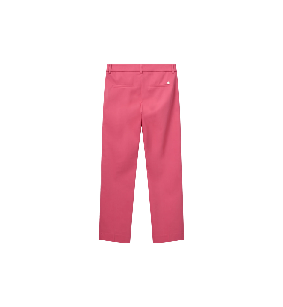 Mos Mosh Ellen Night Trousers In Rose Pink From The Back