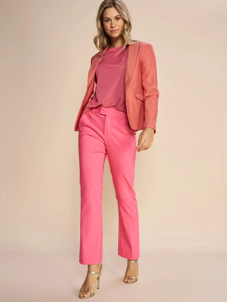 Mos Mosh Ellen Night Trousers In Rose Pink