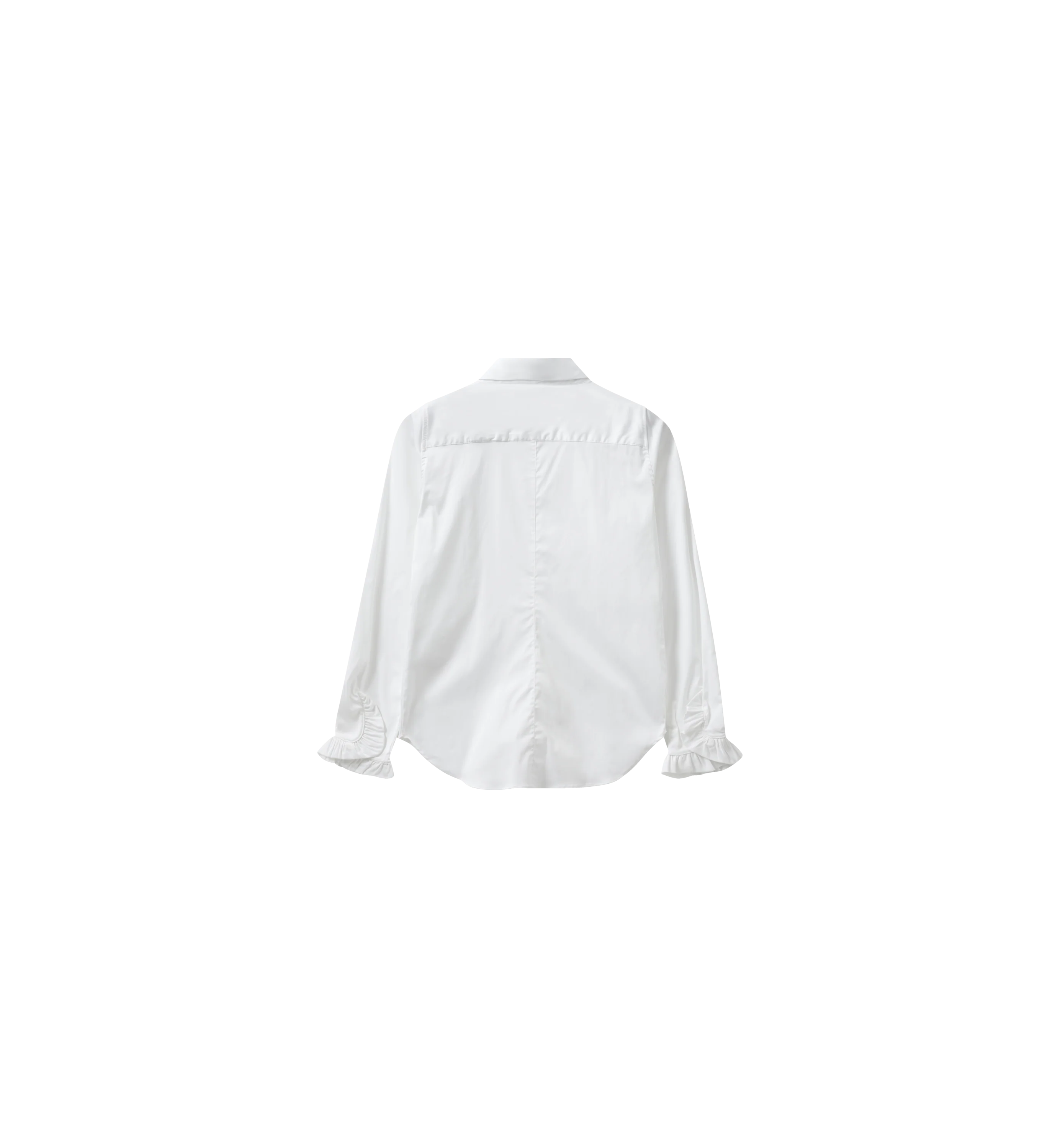 Mosmosh Mattie Shirt With Frill Trim - Back