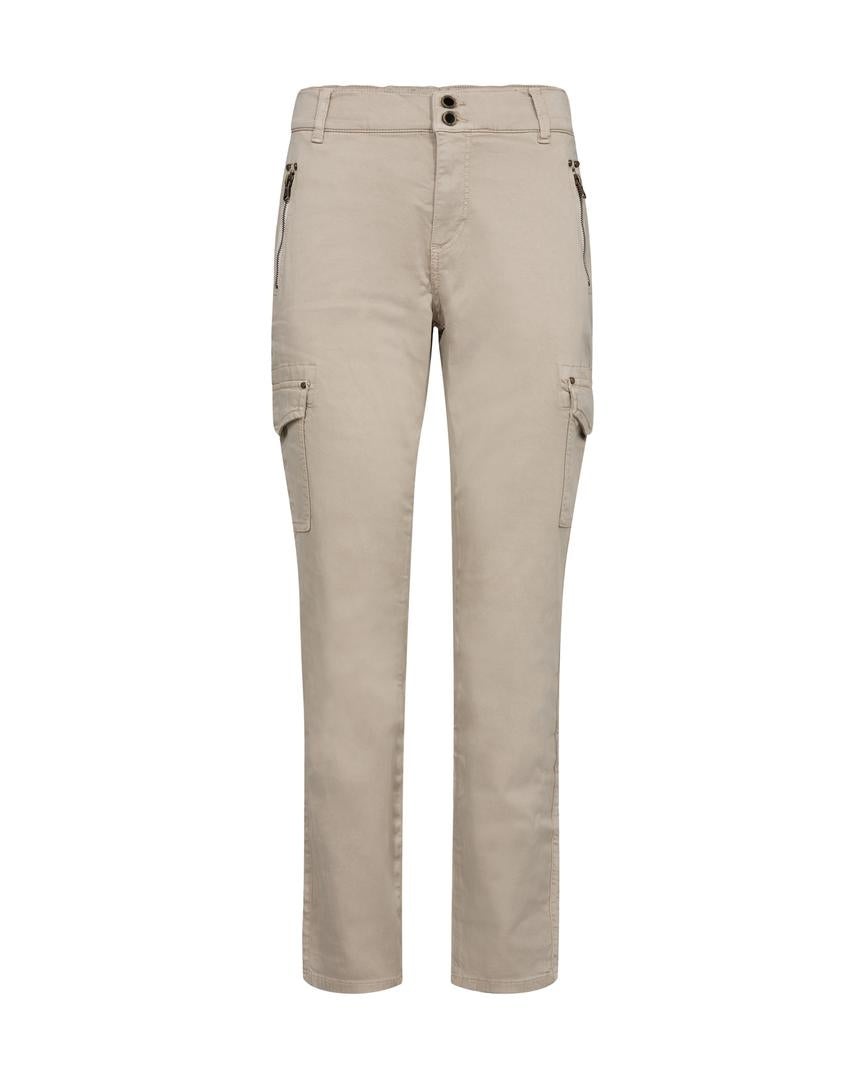 Mosmosh Gilles Timaf Utility Style Trousers In Feather Grey