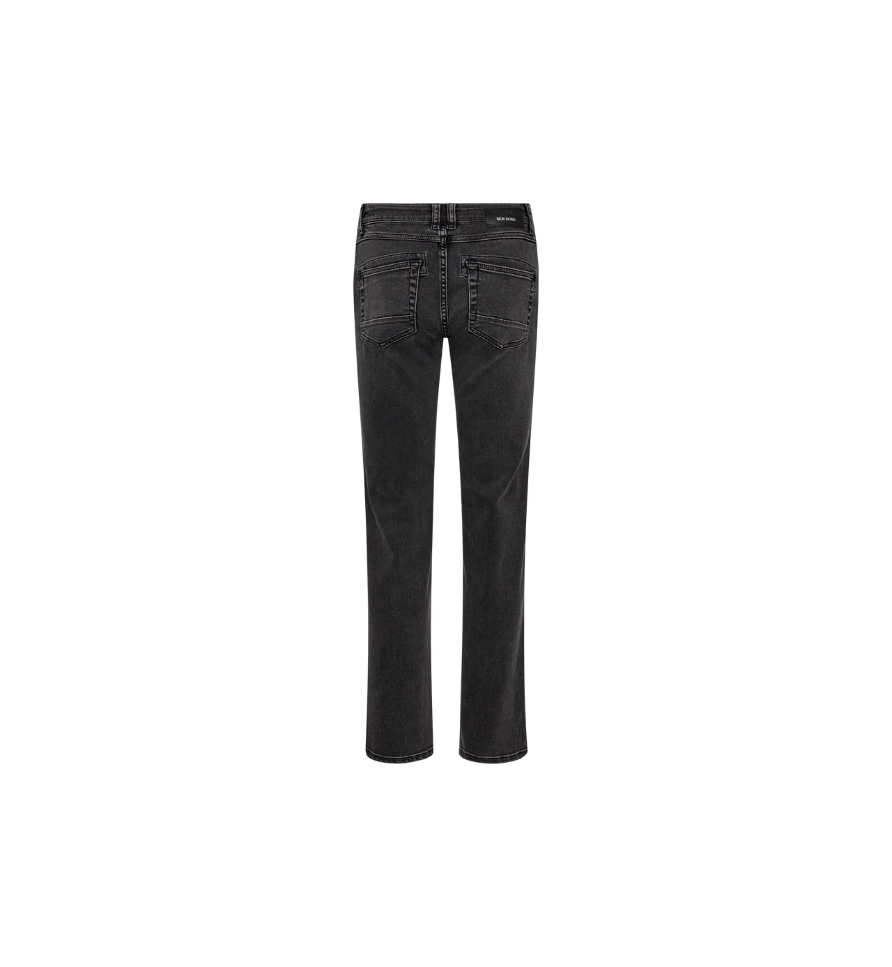 Back view of Mos Mosh Carla Naomi jeans showing low-set pockets and soft drape