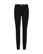 Mosmosh Vice Deluxe Slim Leg Jeans In Black