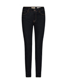 Mosmosh Vice Deluxe Slim Leg Jeans In Dark Blue