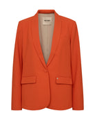 Mos Mosh Phoebe Miley orange tailored blazer front view