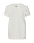 Mosmosh Dala V Neck Basic T-shirt From The Back 