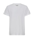 Mosmosh Dala White Crew Neck T-Shirt From Ther Back 