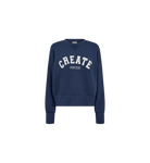 Mosmosh Celli O-LS Create Sweatshirt - Navy