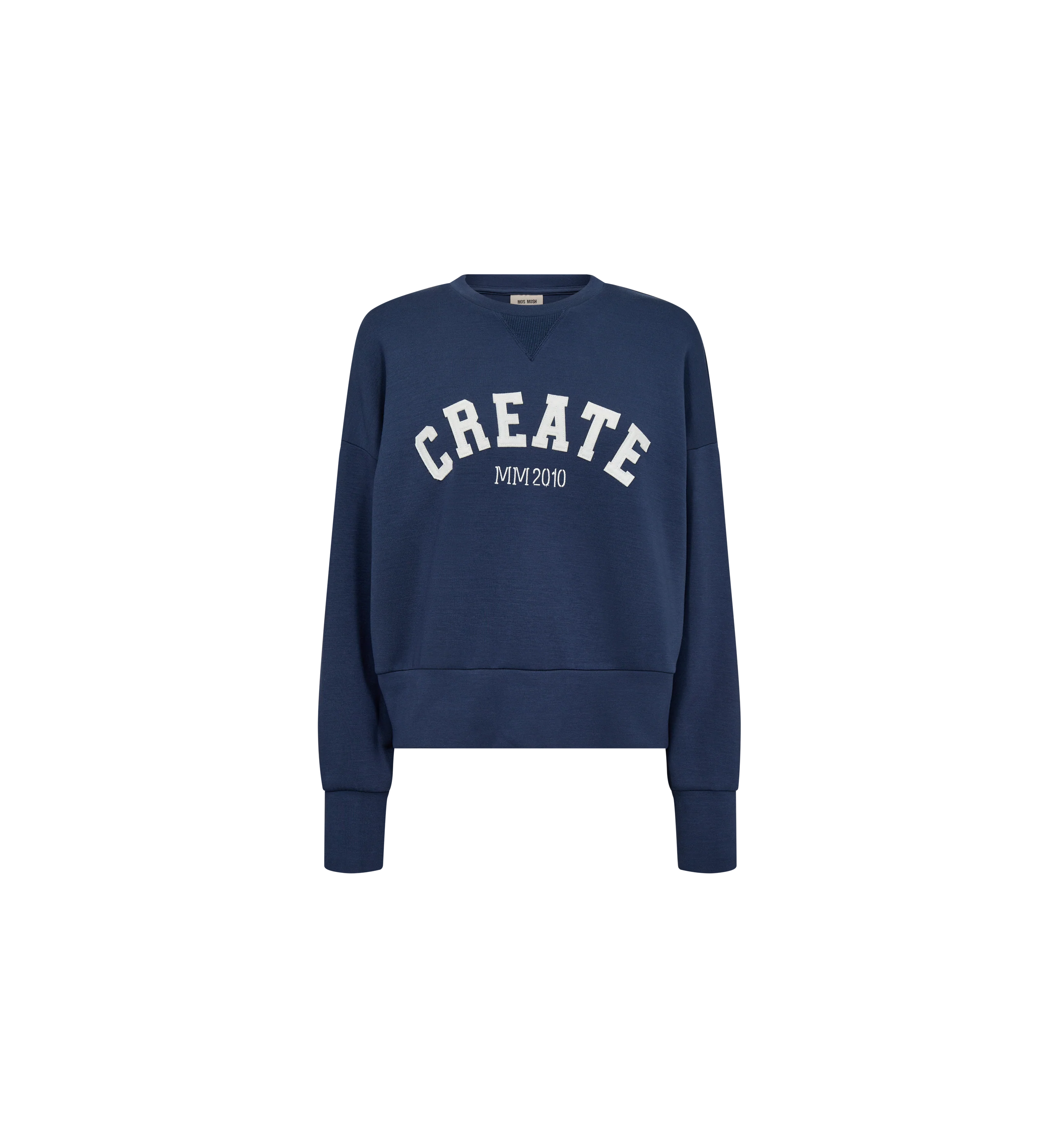 Mosmosh Celli O-LS Create Sweatshirt - Navy