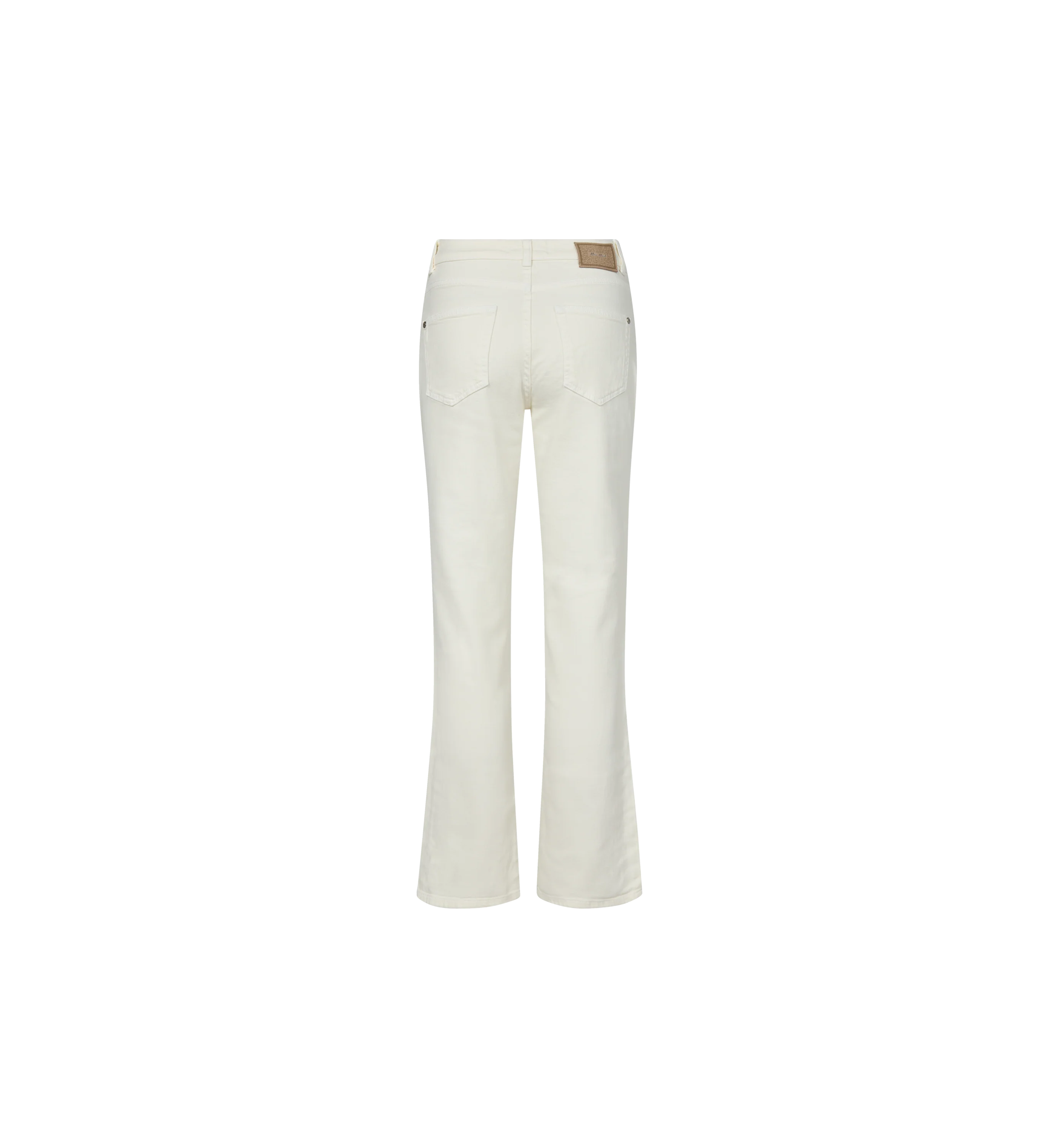 Mosmosh Cecilia Magic White Slim Leg Jeans  From Back 