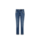 Mosmosh Naomi Grendel Slim Leg Mid Blue Jeans