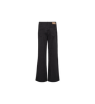 Back angle of m Mos Mosh Dara Treasure Wide Leg Trousers in dark grey.