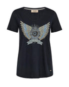 Mosmosh Gethi Deco Navy/Blue Angel Wing T-shirt