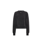 Back of Mos Mosh Cosette sweatshirt in grey wool blend