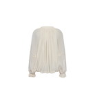 Back view of Mosh Mosh Vuela blouse in lightweight viscose fabric