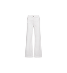 Mos Mosh Dara Deluxe white wide leg jeans front