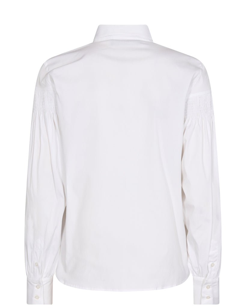 Mos Mosh Cinta White Long Sleeve Shirt  From Back 