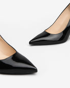 Nero Giardini Patent Leather High Heel Court Shoes With Pointed Toes