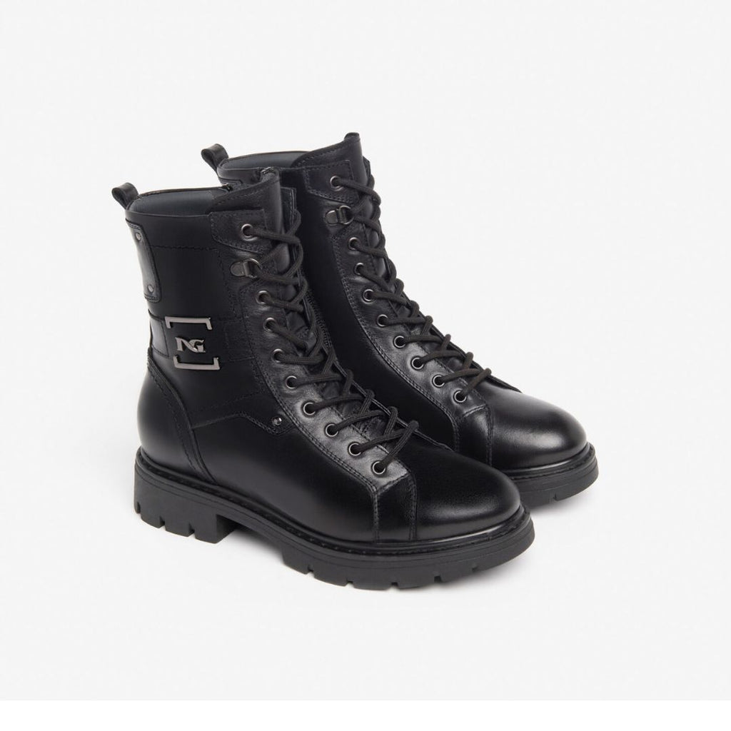 Nero Giardini Laced Army Style Boots
