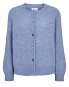 Numph Nurietto lightweight knit cardigan flat front view