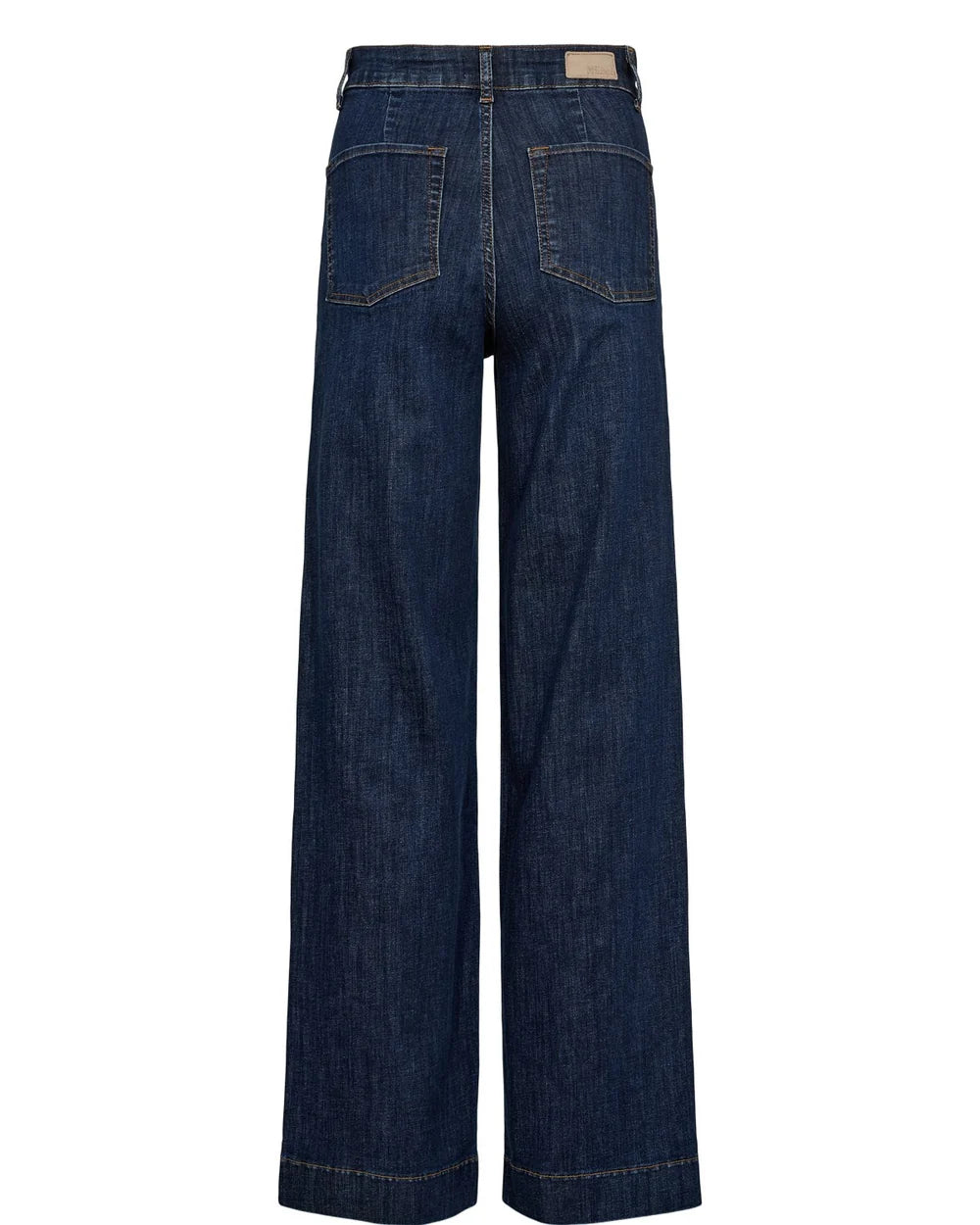 Nümph NuParis dark blue wide leg jeans product back view