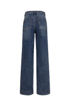 17. Nümph NuParis medium blue washed wide leg jeans product back view