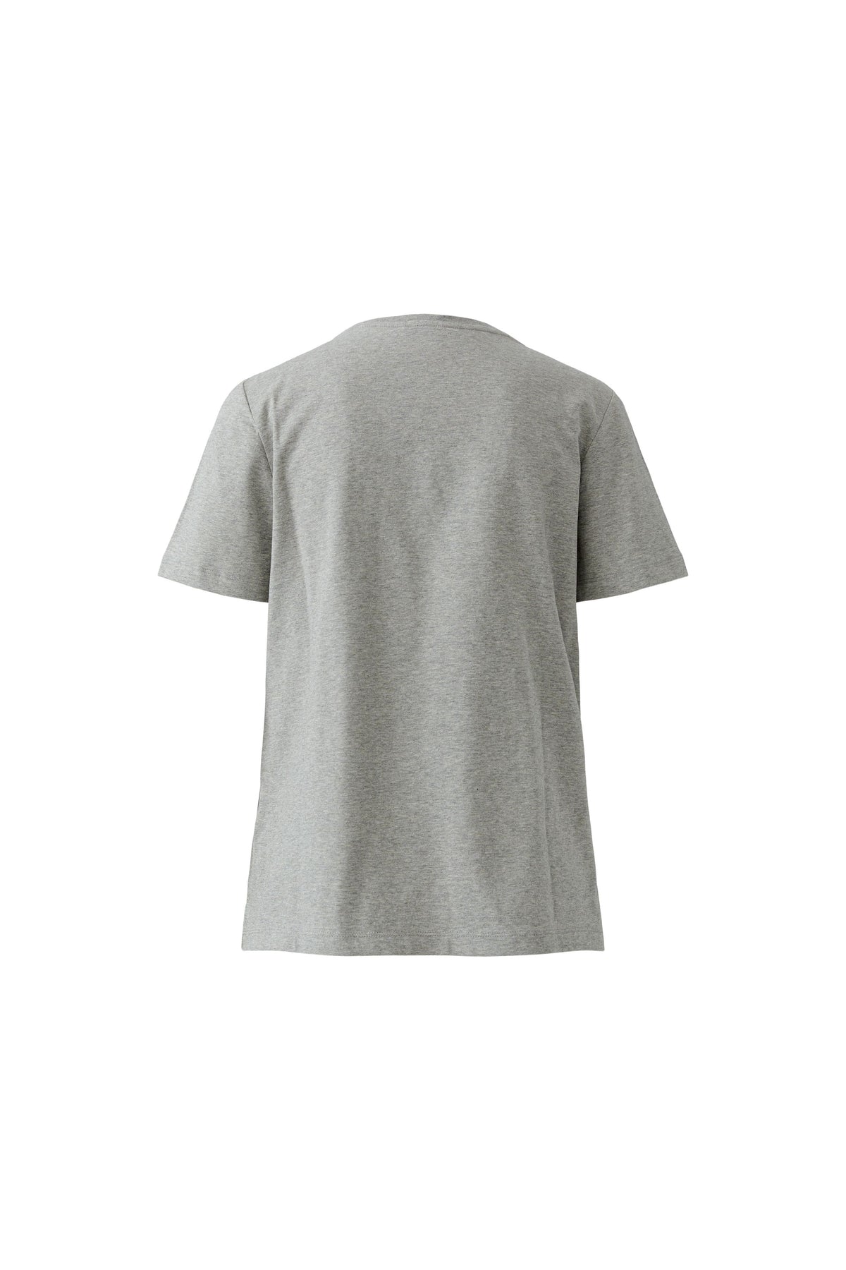 Oui River Stone grey T-shirt – product-only back view