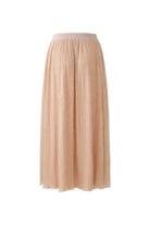 Oui Rose Cooper Shimmery Chiffon Maxi Skirt - Back