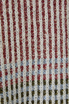 Oui colour block jumper fabric detail in pink and sage tones
