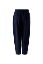 Oui women’s barrel leg trousers cropped length