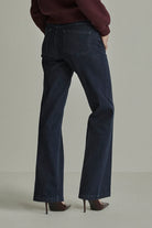 Para Mi Eve Pure Indigo high waist wide leg jeans back view