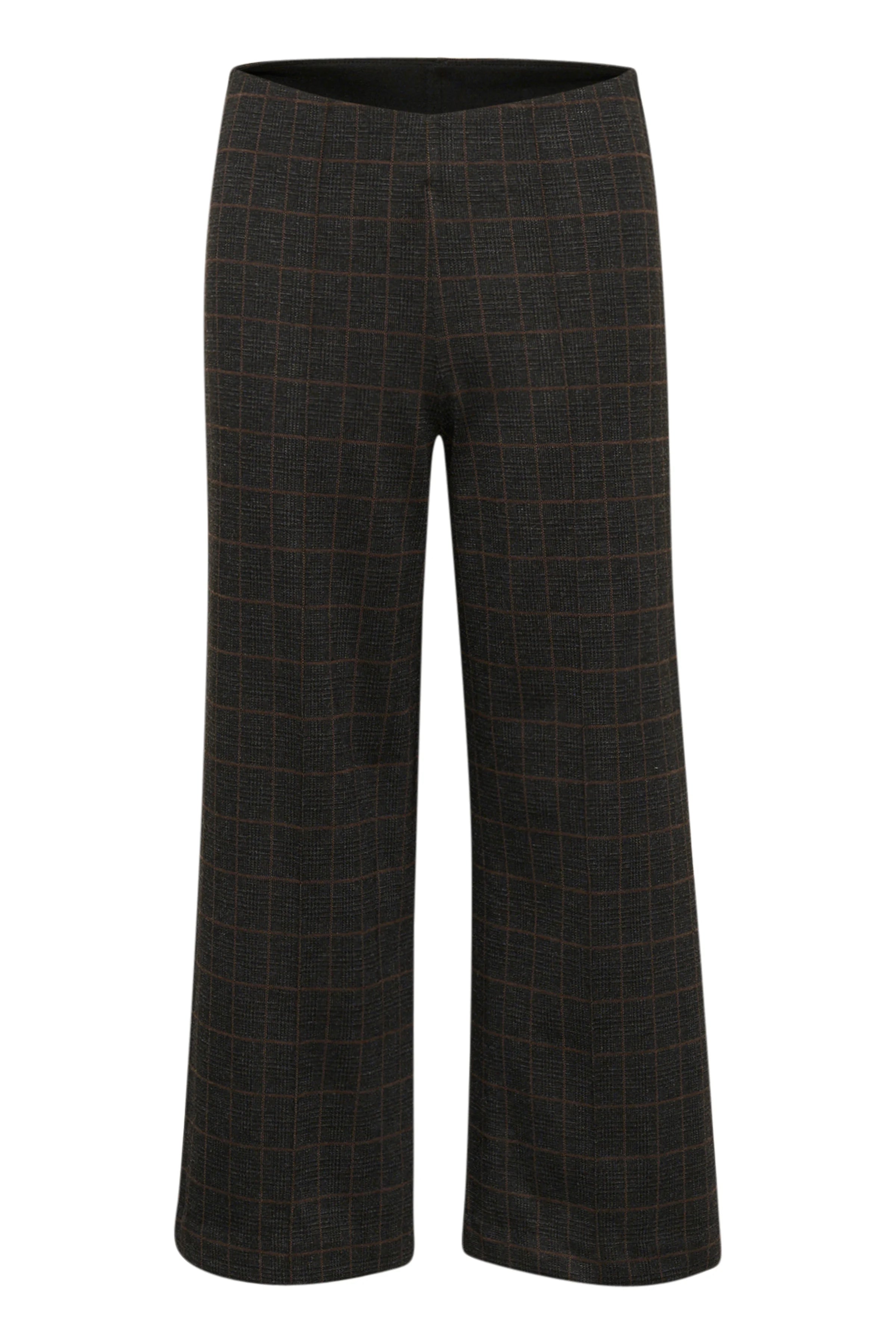 Part Two Lisan Check Print Trousers In Grey Check