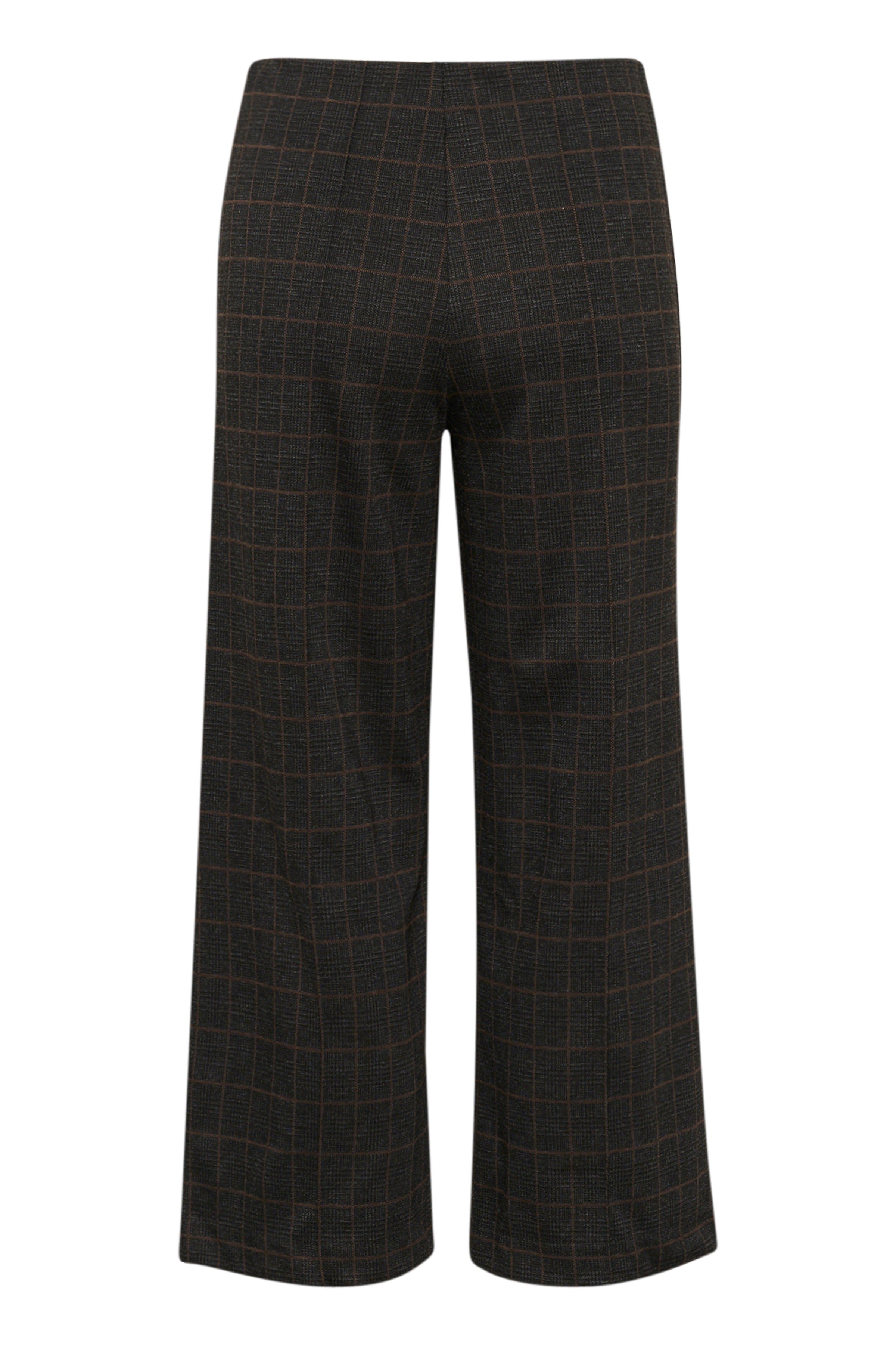 Part Two Lisan Check Print Trousers In Grey Check - Back