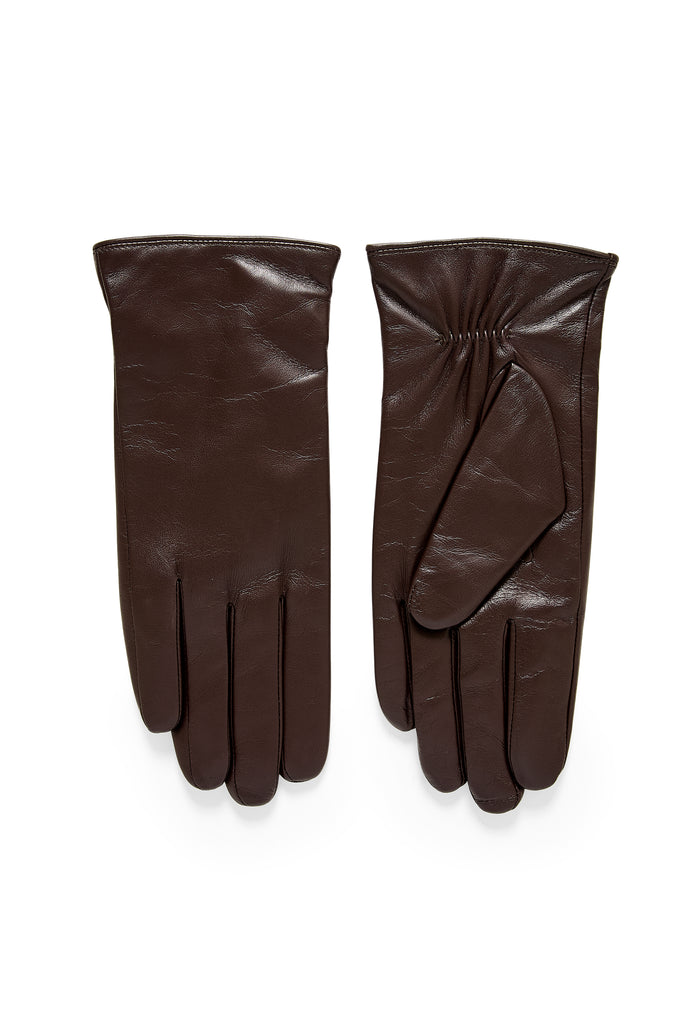Part Two Carrin Ladies Brown Leather Gloves
