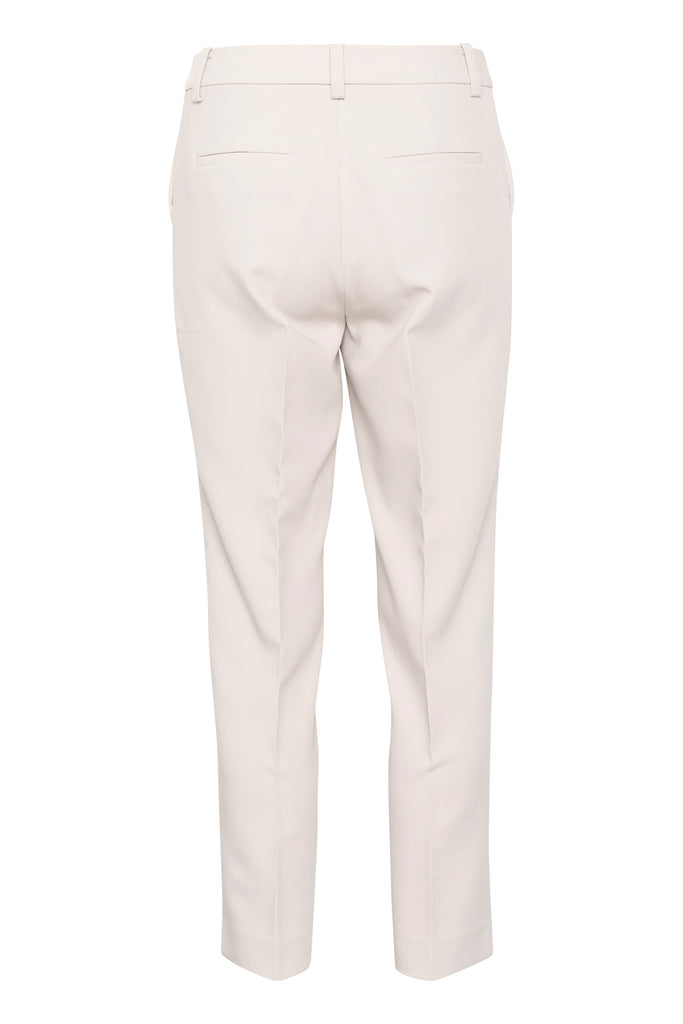 Part Two Urbana Off White Tailored Trousers - Back