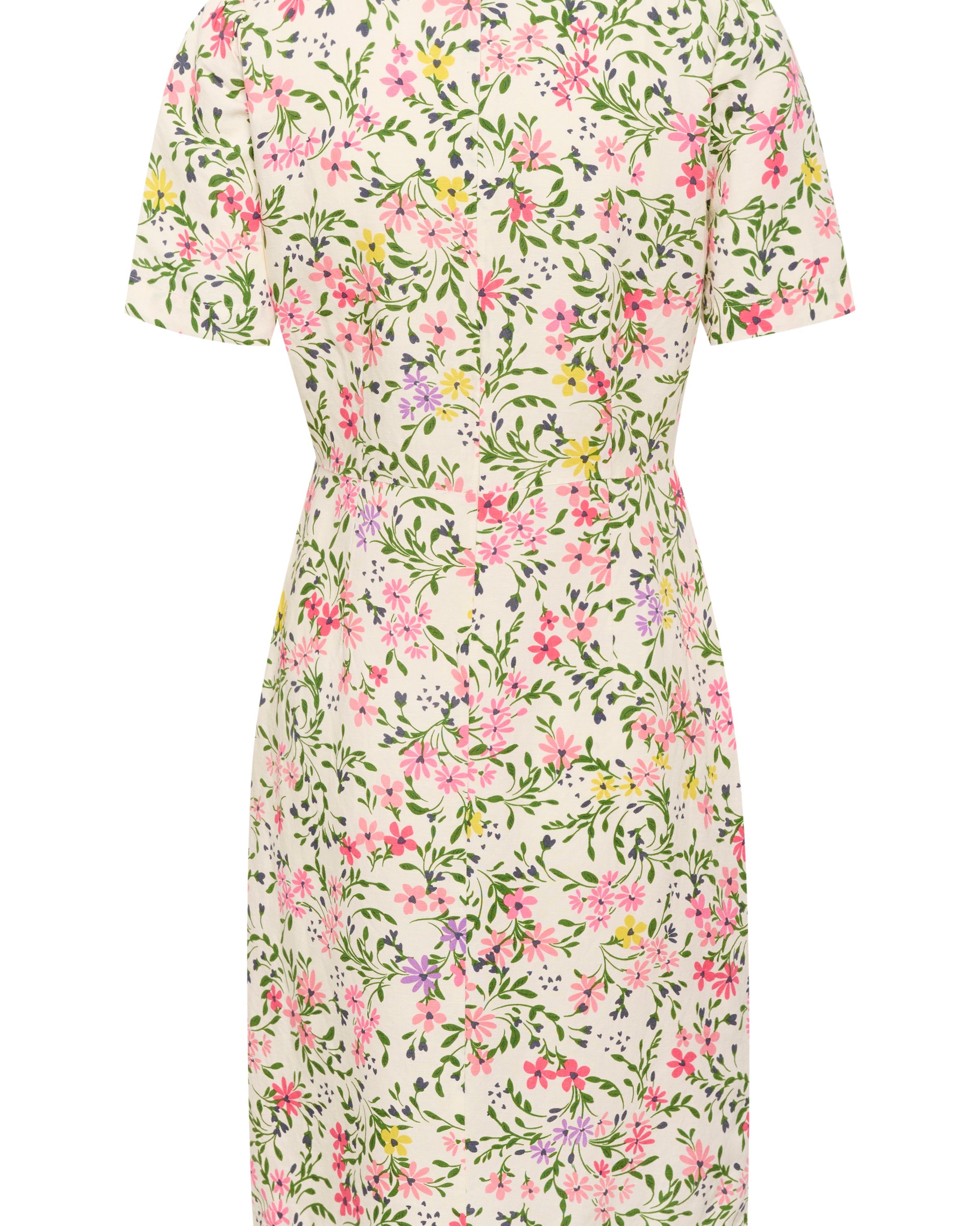 Part Two Elsine Short Floral Print Dress - Back