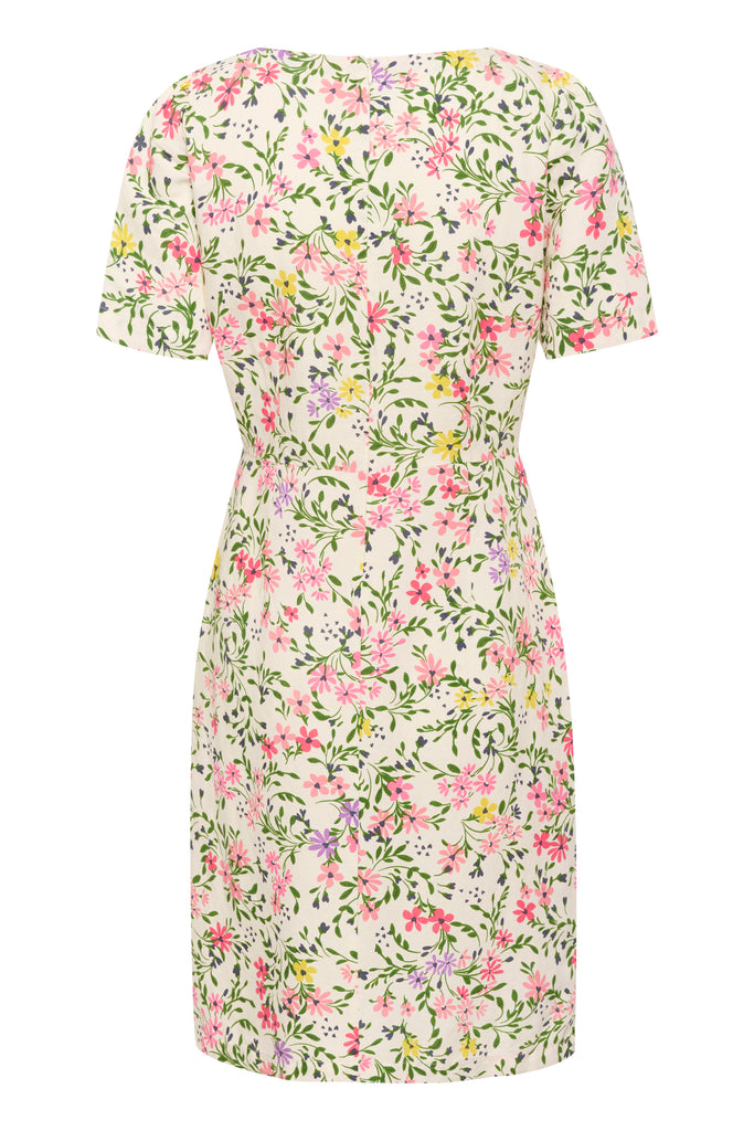 Part Two Elsine Short Floral Print Dress - Back