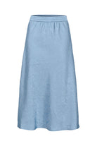 Part Two Ejsa A-line Midi Skirt Light Blue